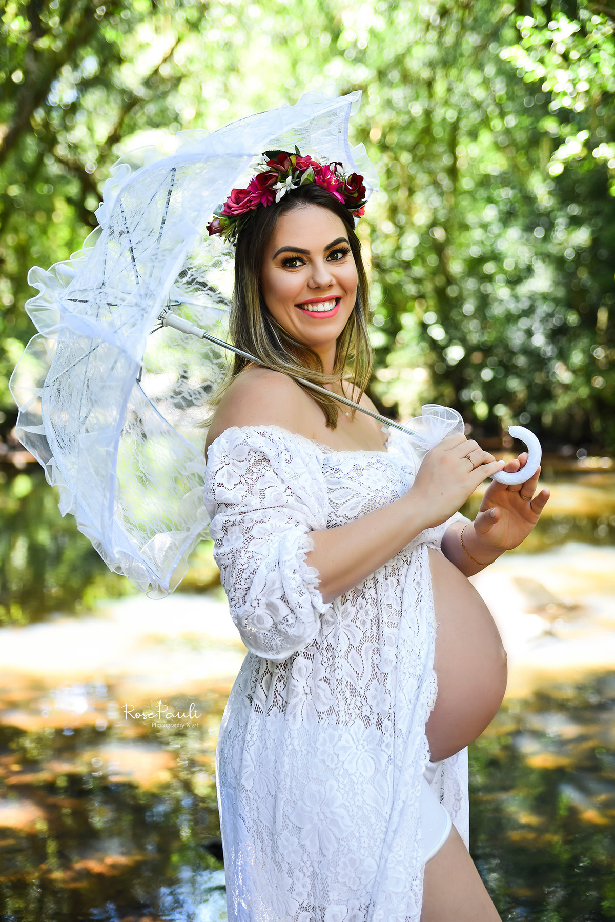 Ensaio externo gestante