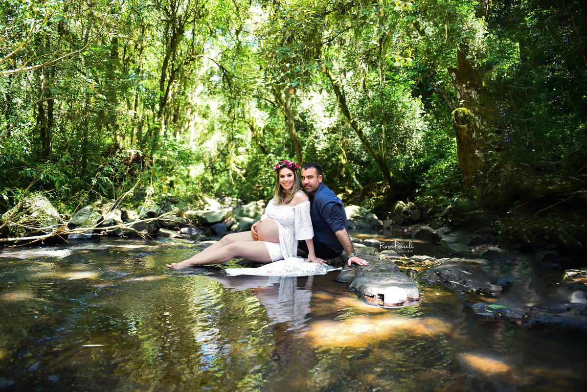 Ensaio externo gestante