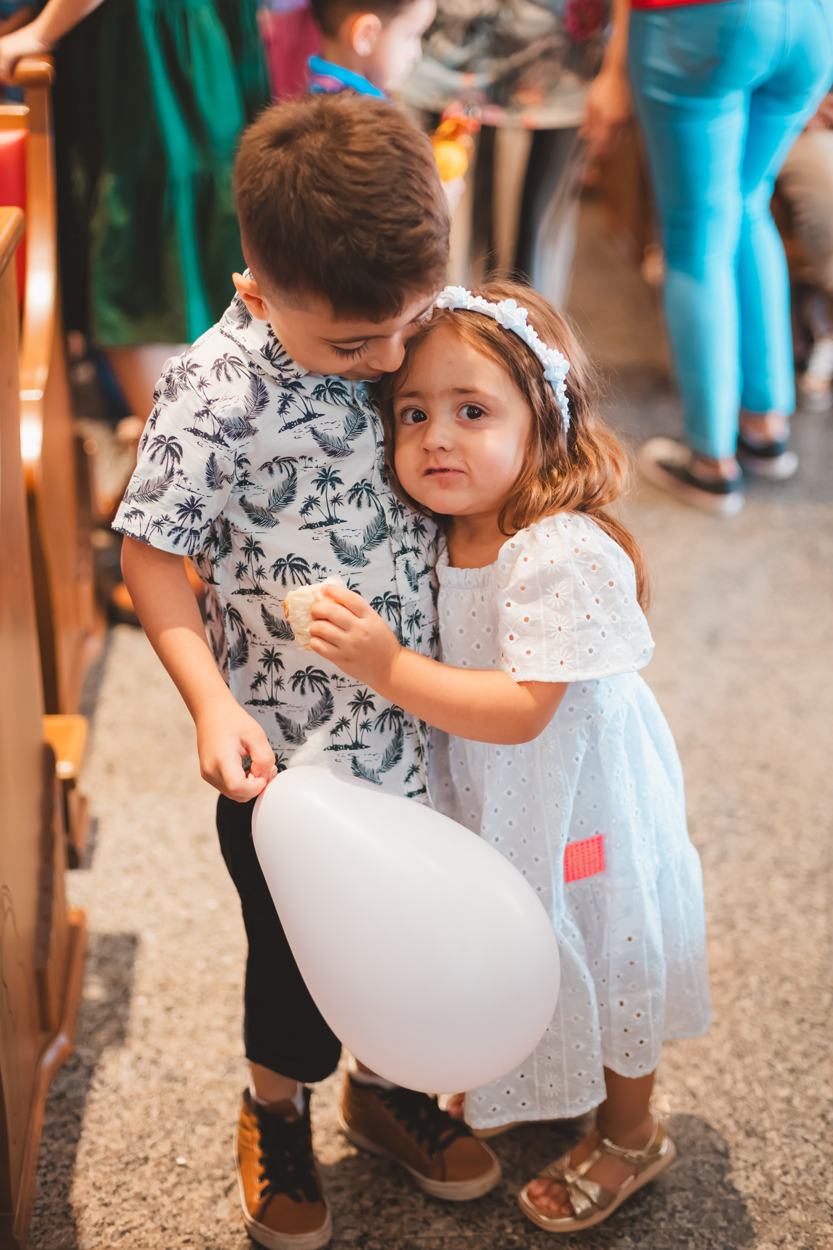 um abraço no maninho Théo