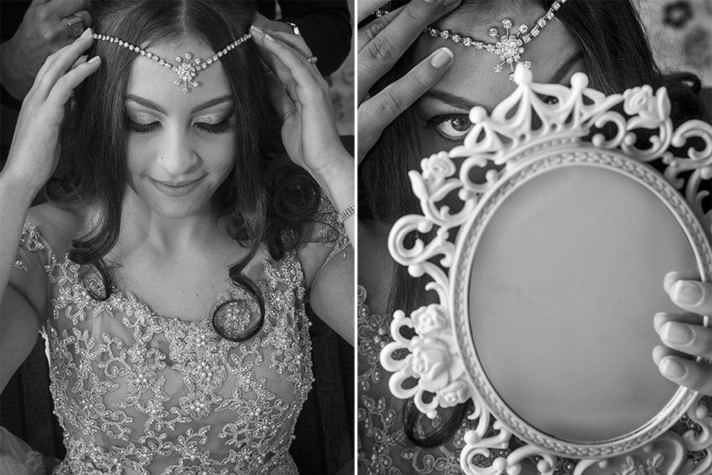 Festa debutante tiara aniversário 15 anos making of maquiagem cabelo vestido fotografia Niterói Muriaé Rio de Janeiro Itaperuna