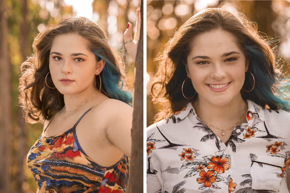 Fotógrafo de debutante e 15 anos em Niterói e Rio de Janeiro Gilson Freitas Nossa Casa Estúdio Parque da Cidade Bosque de eucaliptos adolescente teen por do sol outono vestido londo short jeans maquiagem ensaio fotográfico na floresta