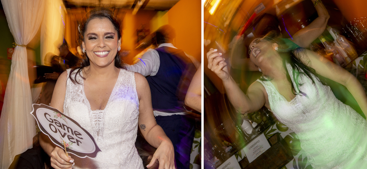 Nossa Casa Estúdio Fotografia profissional de casamento em Niterói e Rio de Janeiro Festa Resende convidados na pista noivo e noiva cerimônia 