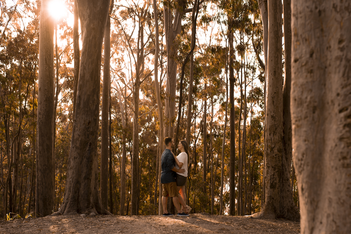 Nossa Casa Estúdio Ensaio pré casamento wedding em Niterói Rio de Janeiro RJ Gilson Freitas Bosque de Eucaliptos casal dicas de roupa noivo noiva por do sol ensaio rústico por do sol na praia natureza Resende Penedo floresta maquiagem para casamento 
