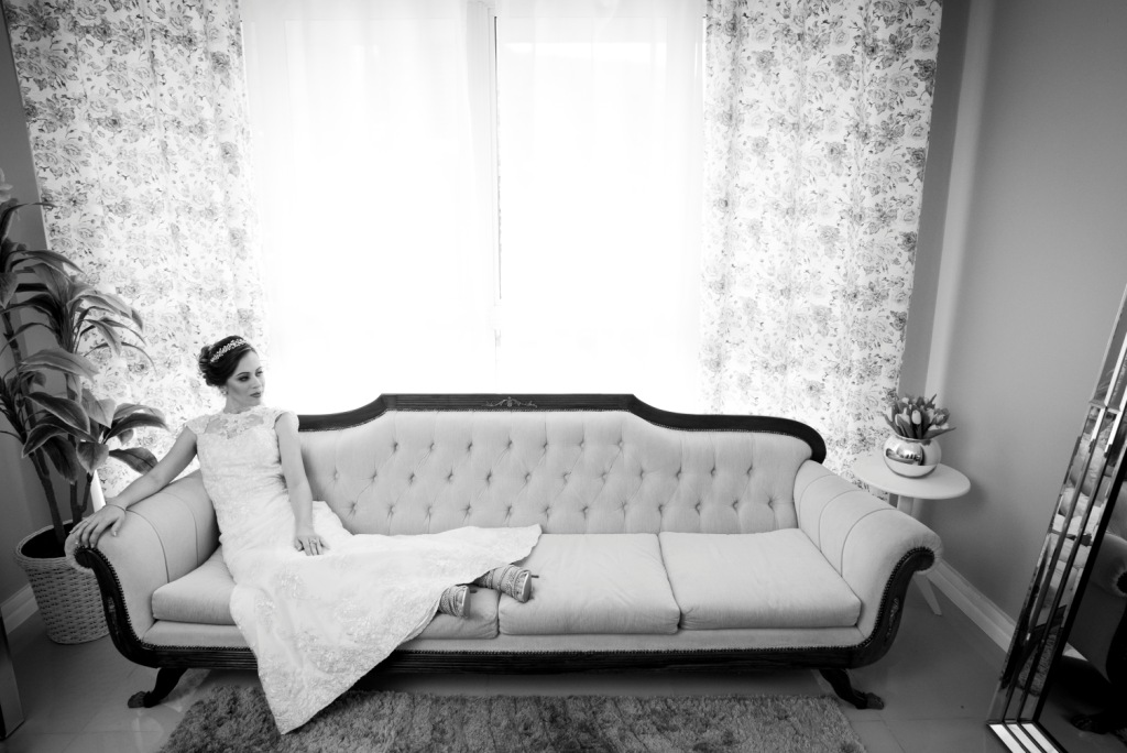 Making of da noiva, foto preto e branca, foto pb, casamento em Nova Iguaçú, Rio de Janeiro