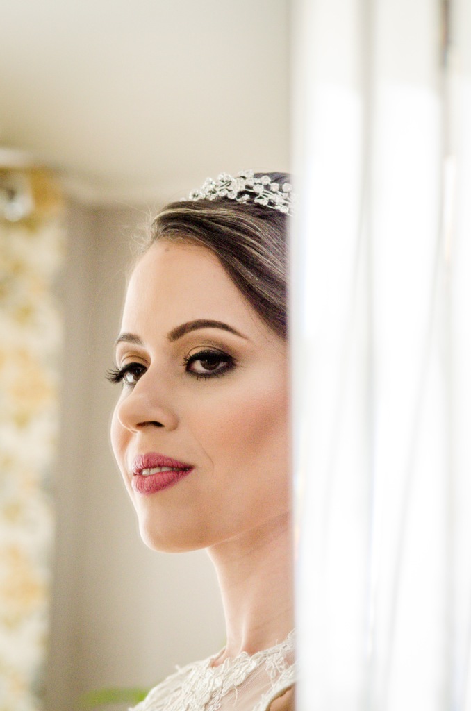 Making Of da Noiva, casamento em Nova Iguaçu, Rio de Janeiro, grinalda