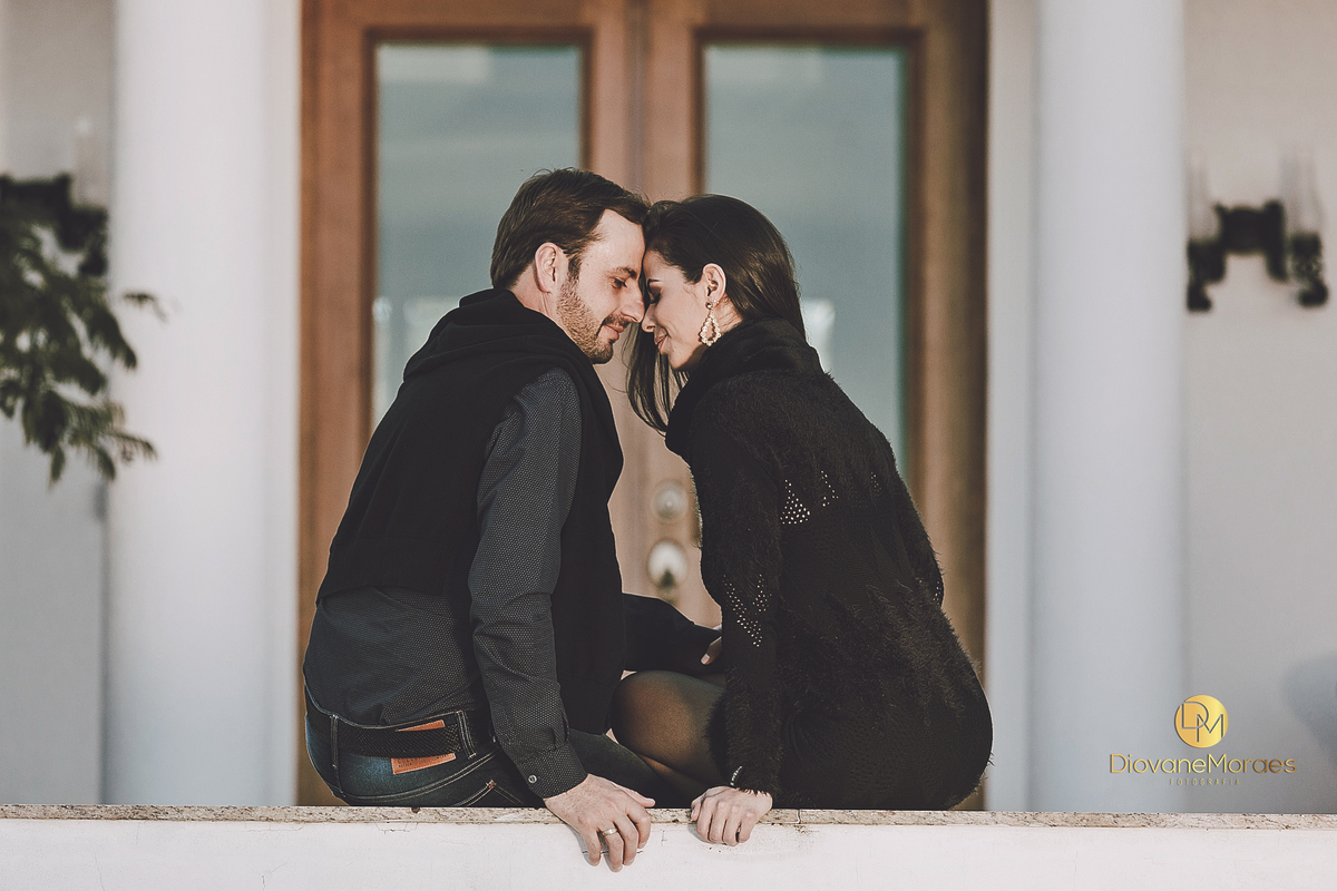 Pré Wedding no espaço Calafat em Passo Fundo RS Fotografia Diovane Moraes 