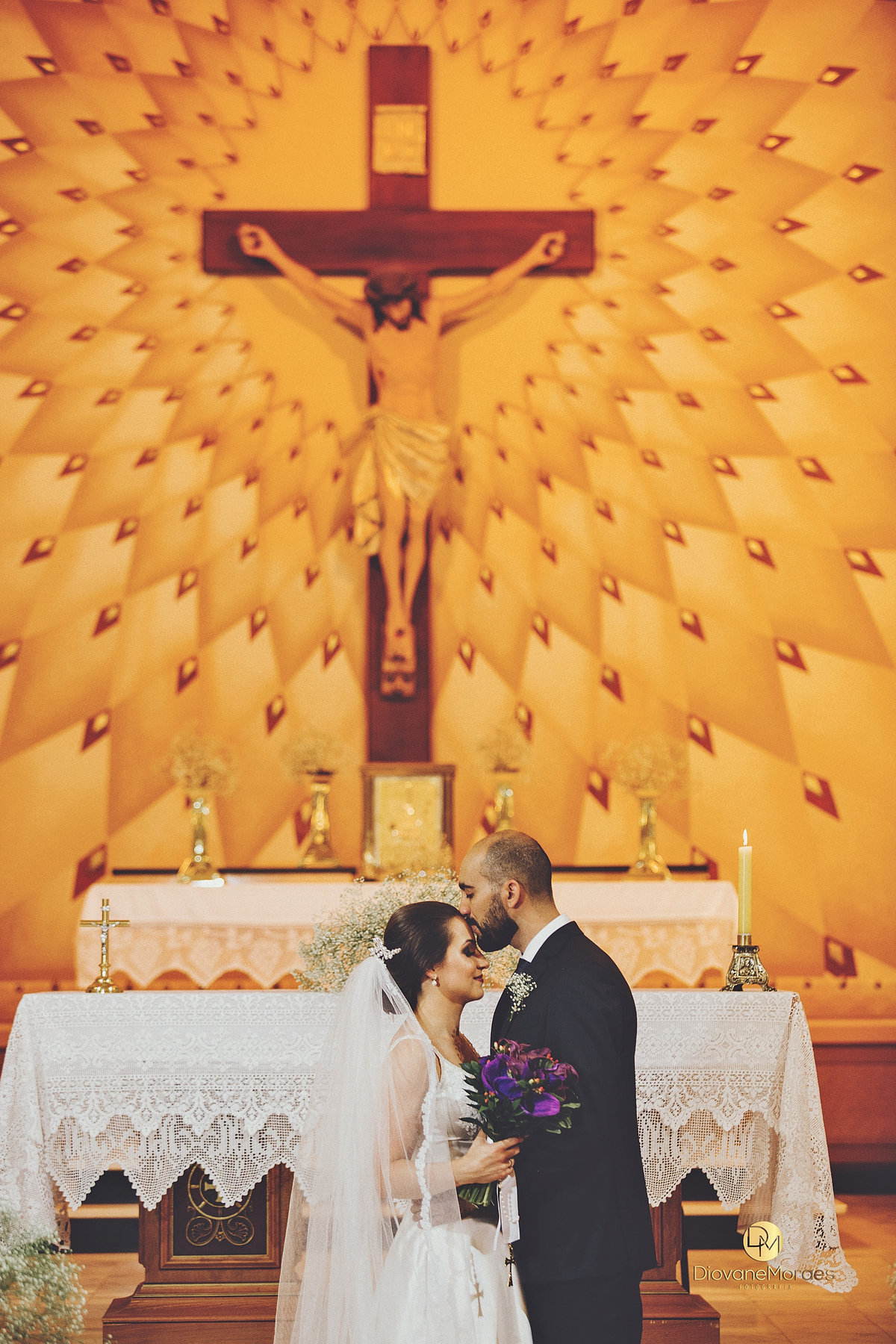 Cerimonia religiosa realizada na capela do colegio Marista Conceição Passo Fundo  Fotografia Diovane Moraes 