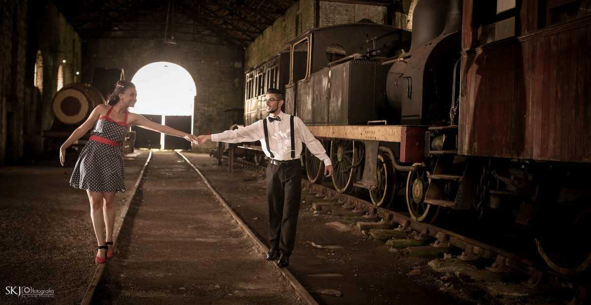 SKJ Fotografia - Ensaio pré wedding - Paranapiacaba - SP