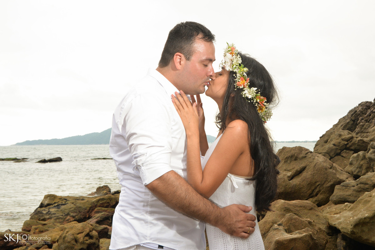 SKJ Fotografia - Ensaio pré-wedding - praia das Conchas - Guarujá - SP
