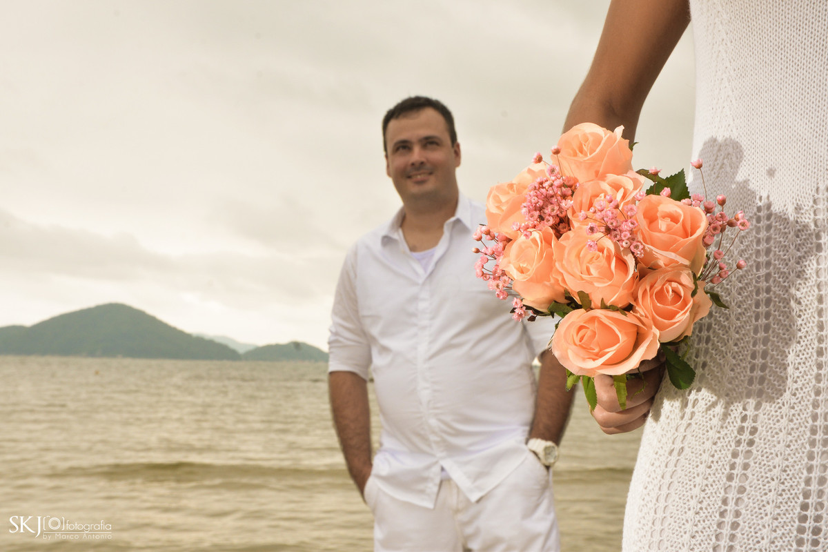 SKJ Fotografia - Ensaio pré-wedding - praia das Conchas - Guarujá - SP