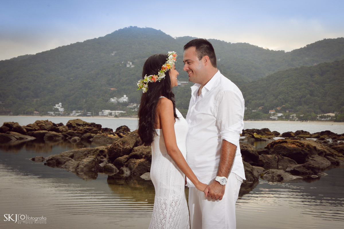 SKJ Fotografia - Ensaio pré-wedding - praia das Conchas - Guarujá - SP