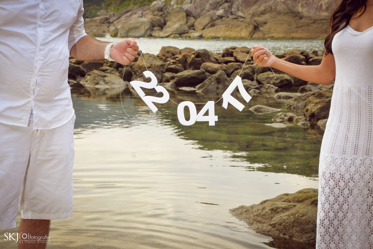 SKJ Fotografia - Ensaio pré-wedding - praia das Conchas - Guarujá - SP