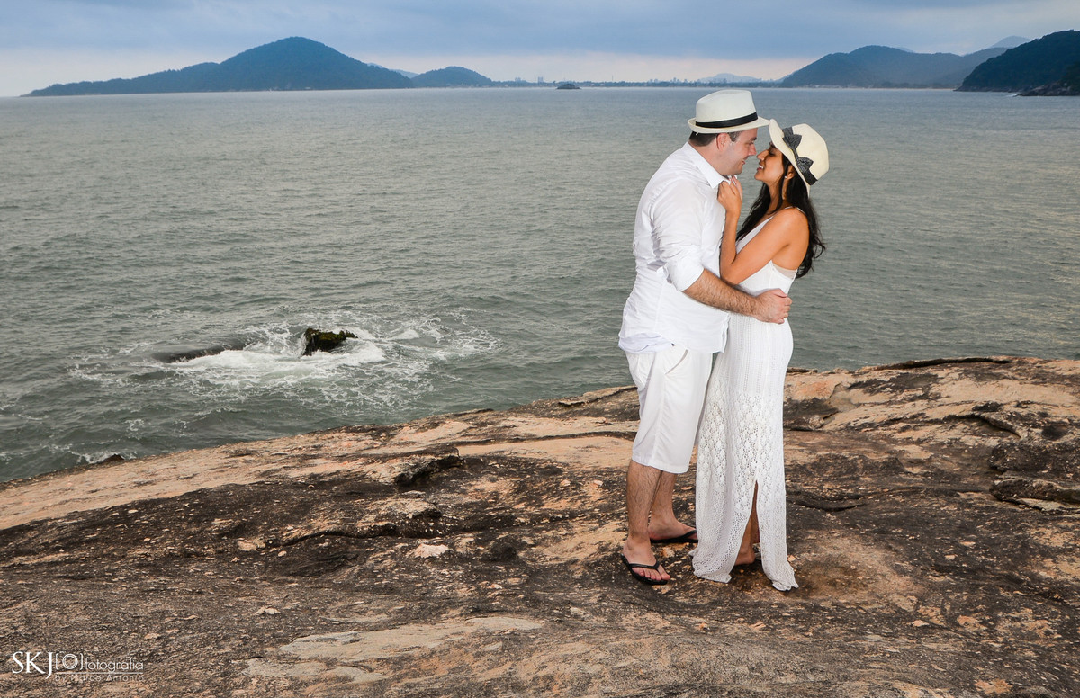 SKJ Fotografia - Ensaio pré-wedding - praia das Conchas - Guarujá - SP
