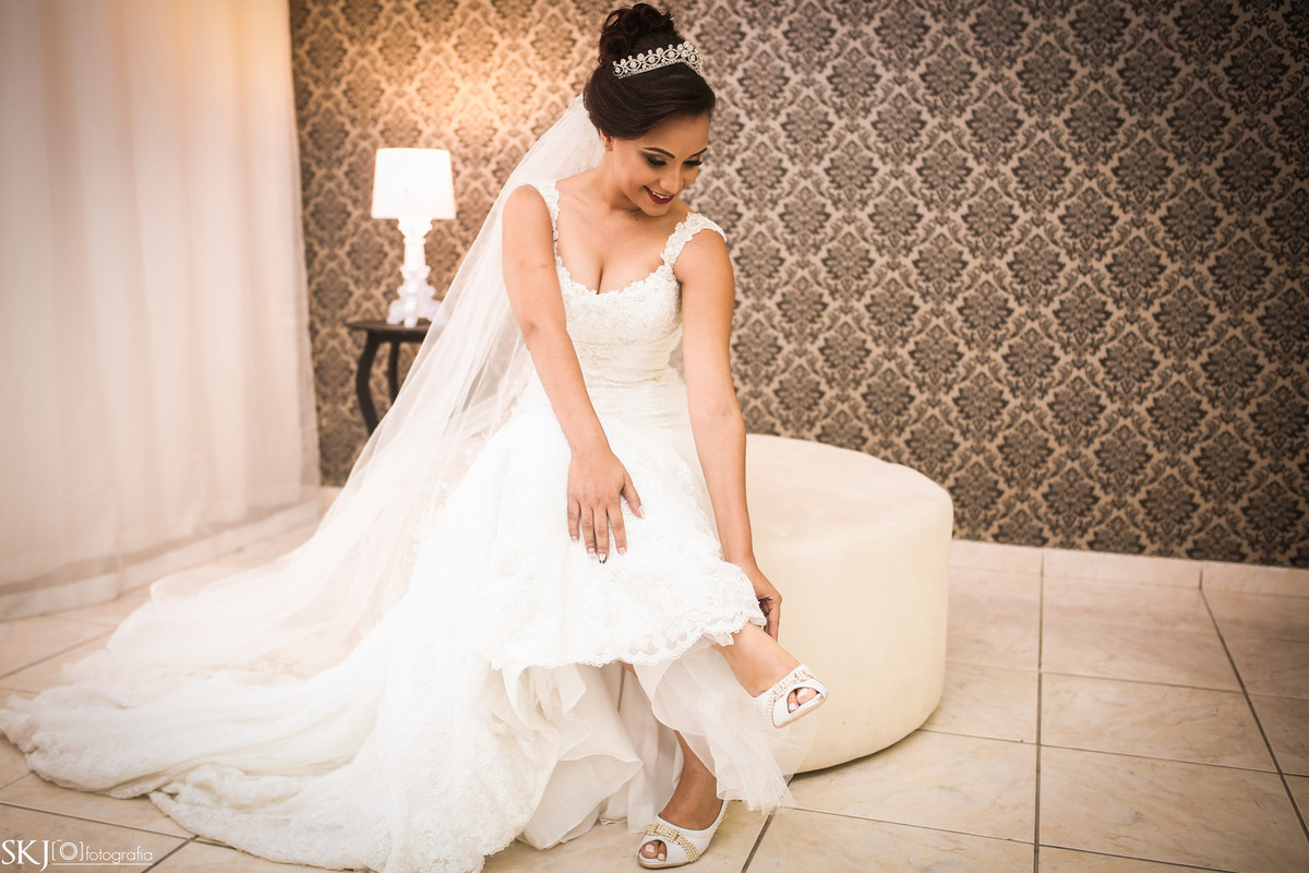 SKJ Fotografia - Making of noiva: Gisele Grenza Hair Studio - Suzano - SP