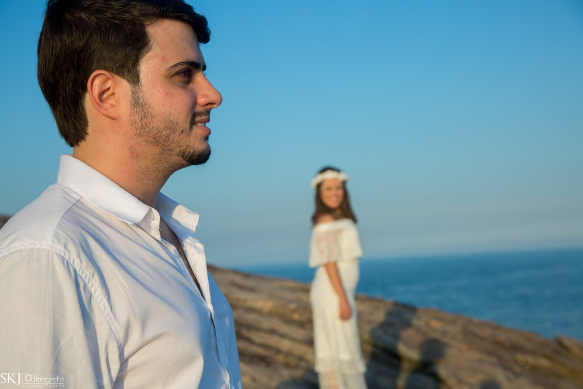 SKJ Fotografia - Ensaio pré wedding - Praia das conchas - Guarujá - SP
