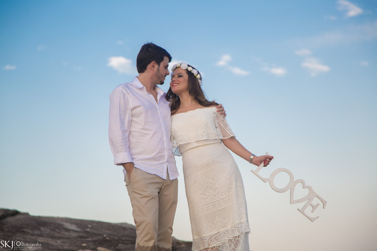 SKJ Fotografia - Ensaio pré wedding - Praia das conchas - Guarujá - SP