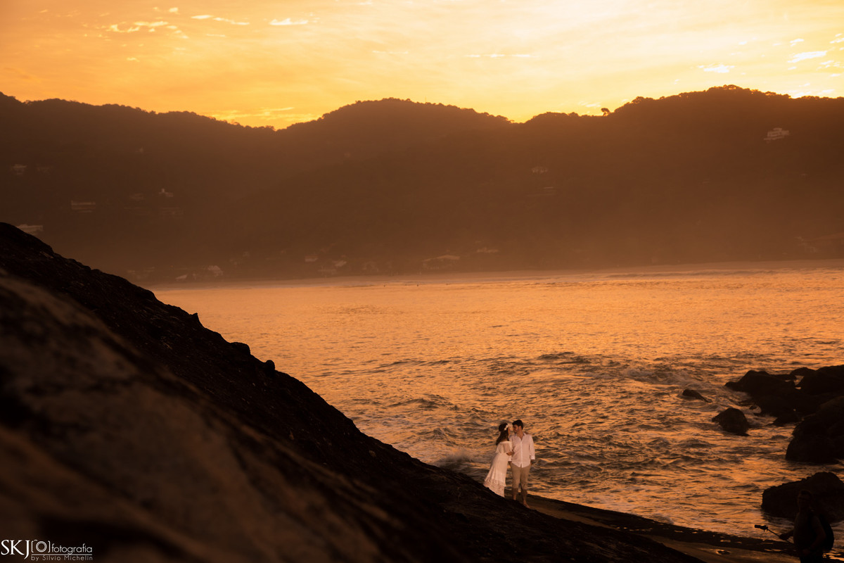 SKJ Fotografia - Ensaio pré wedding - Praia das conchas - Guarujá - SP