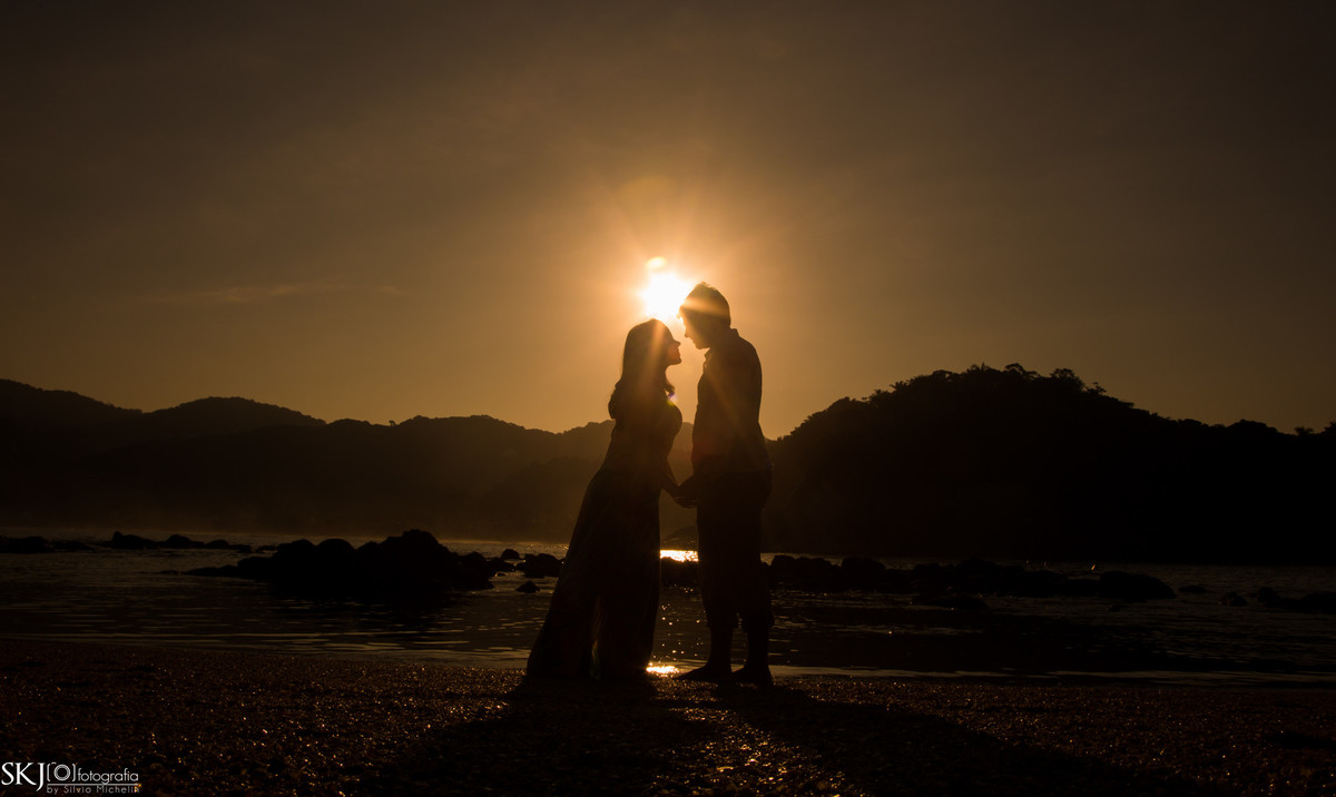 SKJ Fotografia - Ensaio pré wedding - Praia das conchas - Guarujá - SP