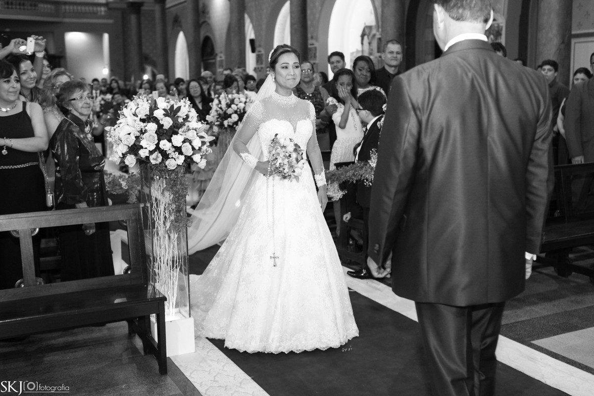 SKJ Fotografia - Casamento - Paróquia Nossa Senhora de Lourdes - Agua Rasa - São Paulo