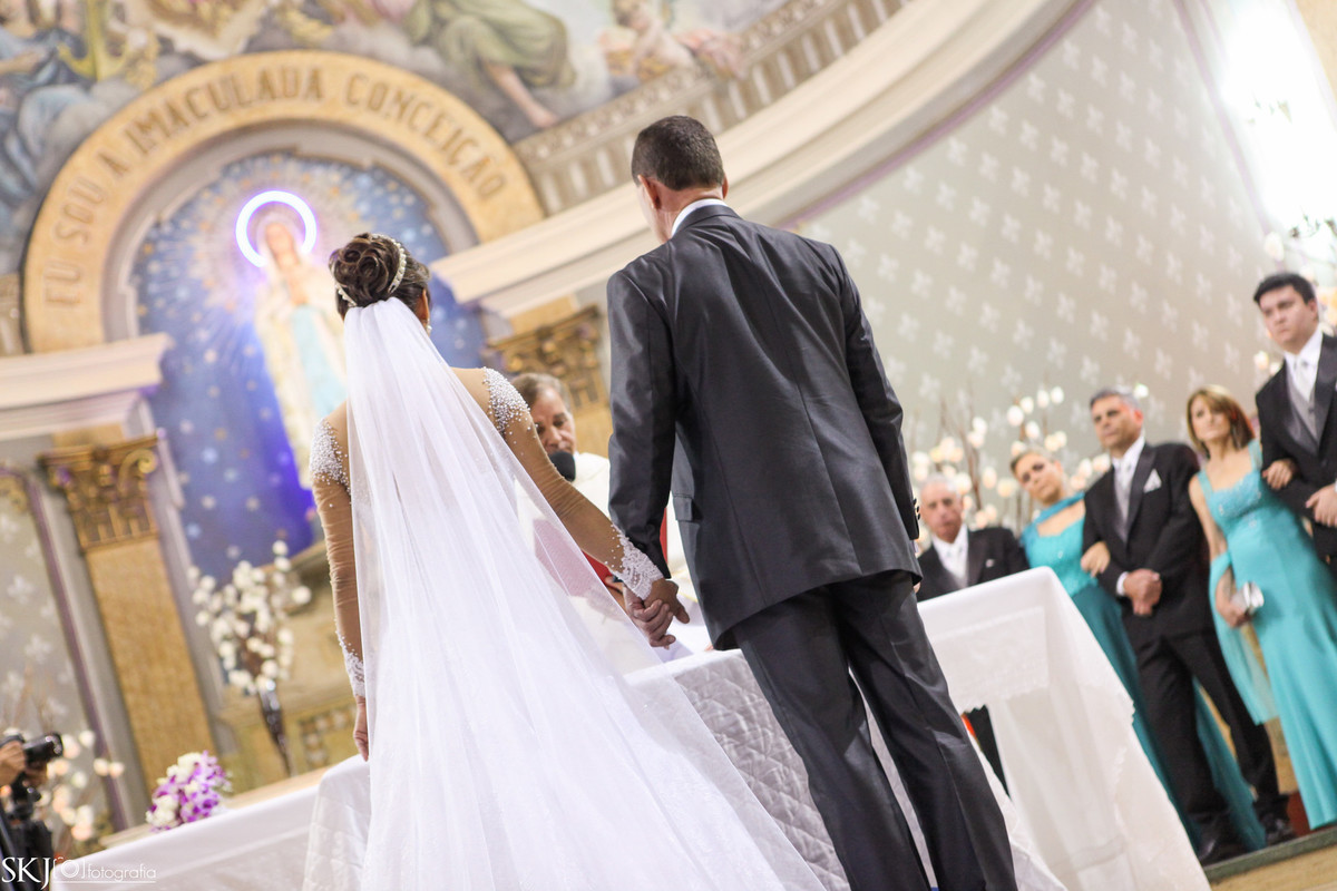SKJ Fotografia - Casamento - Paróquia Nossa Senhora de Lourdes - Agua Rasa - São Paulo