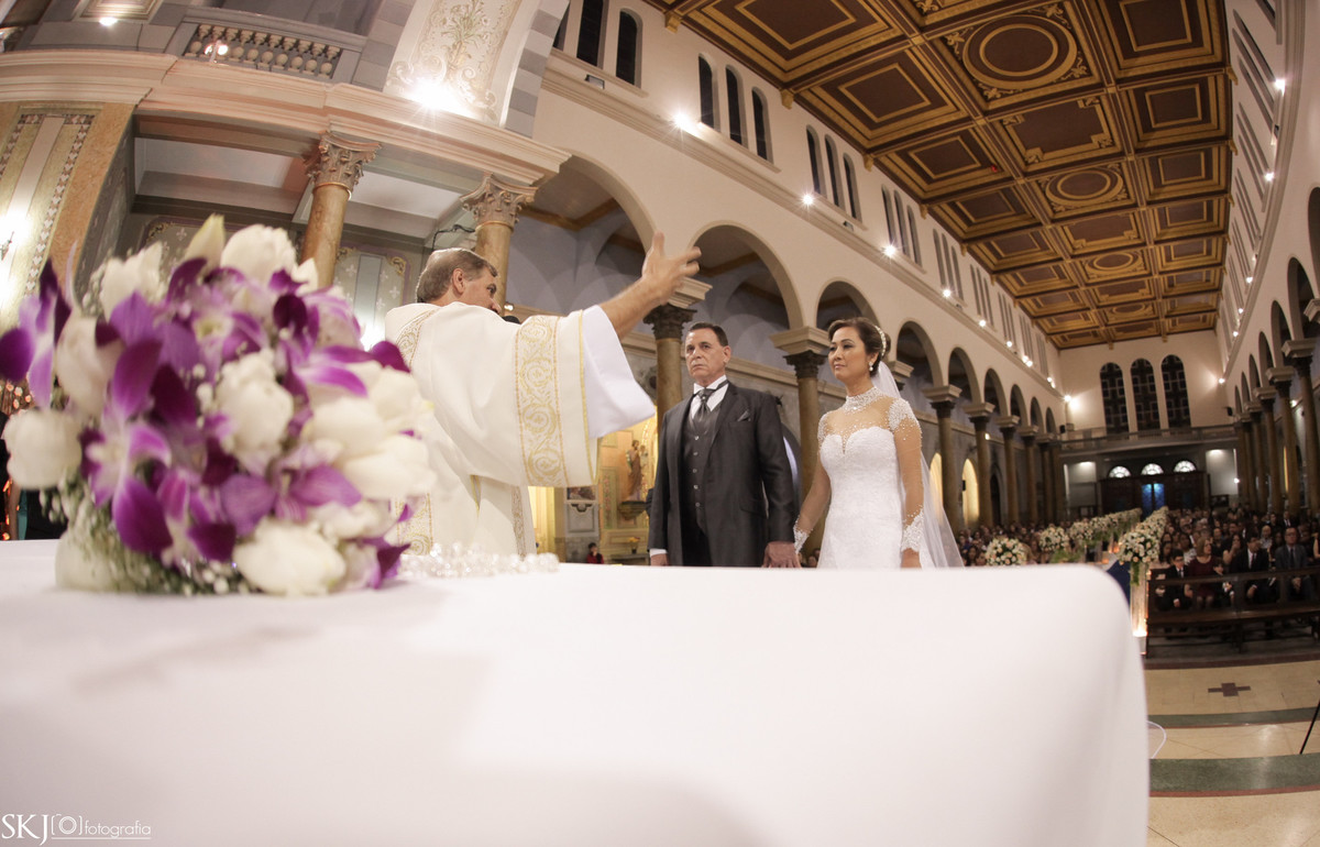 SKJ Fotografia - Casamento - Paróquia Nossa Senhora de Lourdes - Agua Rasa - São Paulo