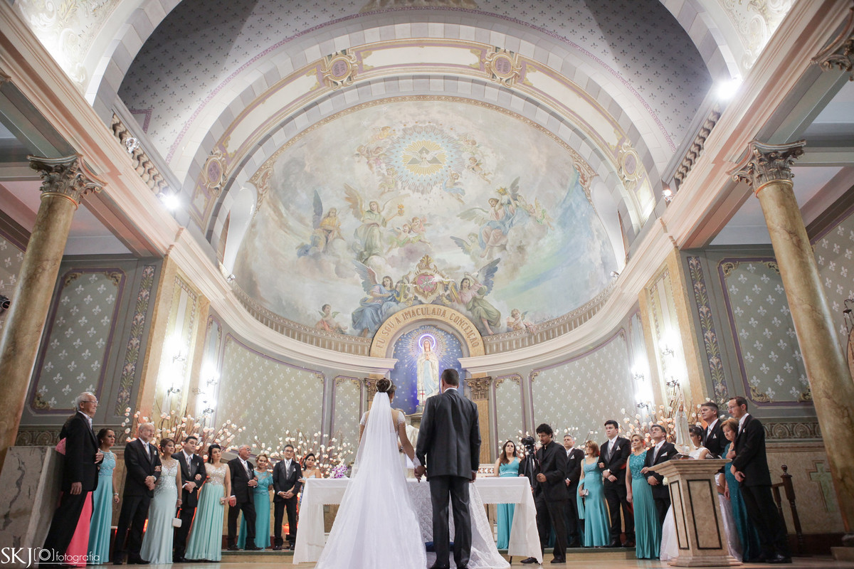 SKJ Fotografia - Casamento - Paróquia Nossa Senhora de Lourdes - Agua Rasa - São Paulo