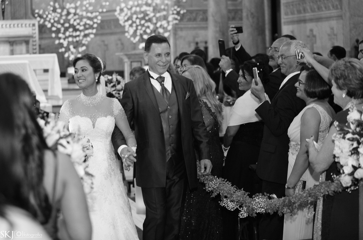 SKJ Fotografia - Casamento - Paróquia Nossa Senhora de Lourdes - Agua Rasa - São Paulo