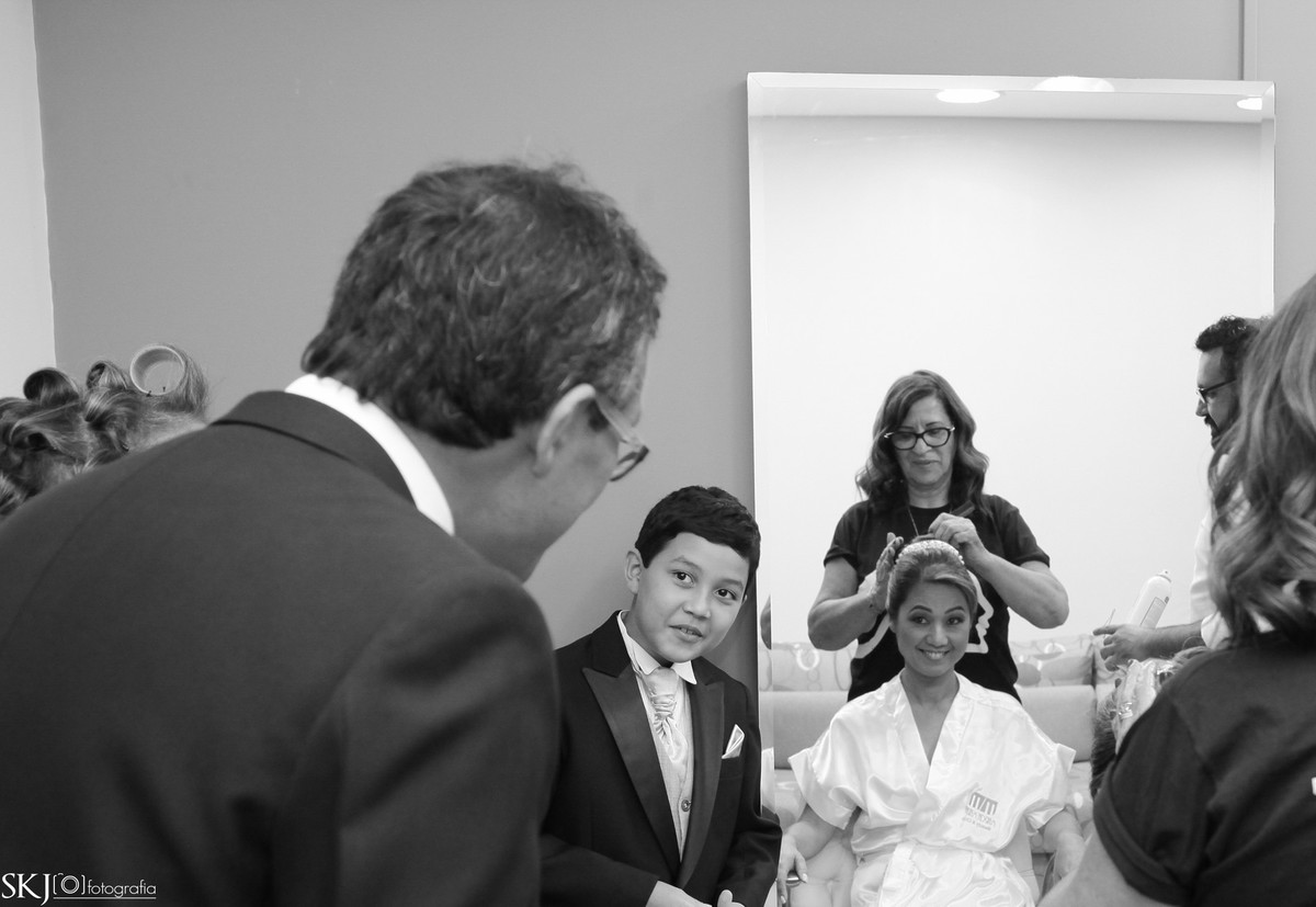 SKJ Fotografia - Making of noiva: Marcia Maria - Anália Franco - SP