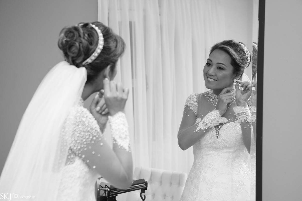 SKJ Fotografia - Making of noiva: Marcia Maria - Anália Franco - SP