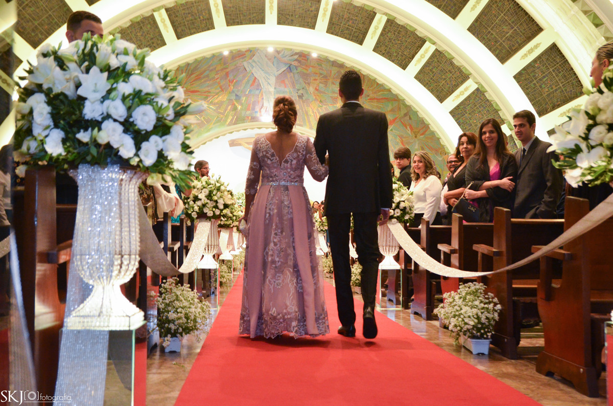 SKJ Fotografia - Casamento - Paróquia São Carlos Borromeu