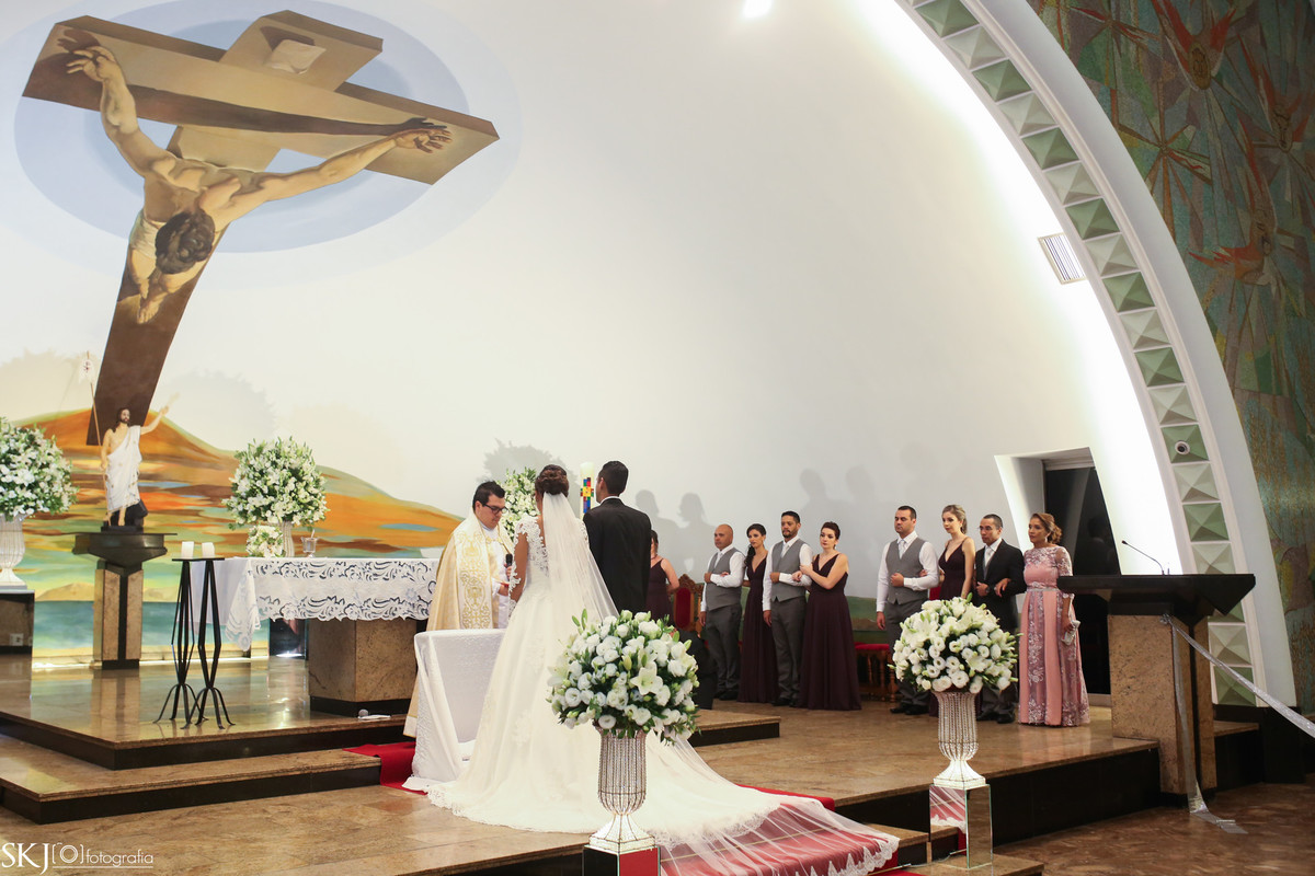 SKJ Fotografia - Casamento - Paróquia São Carlos Borromeu