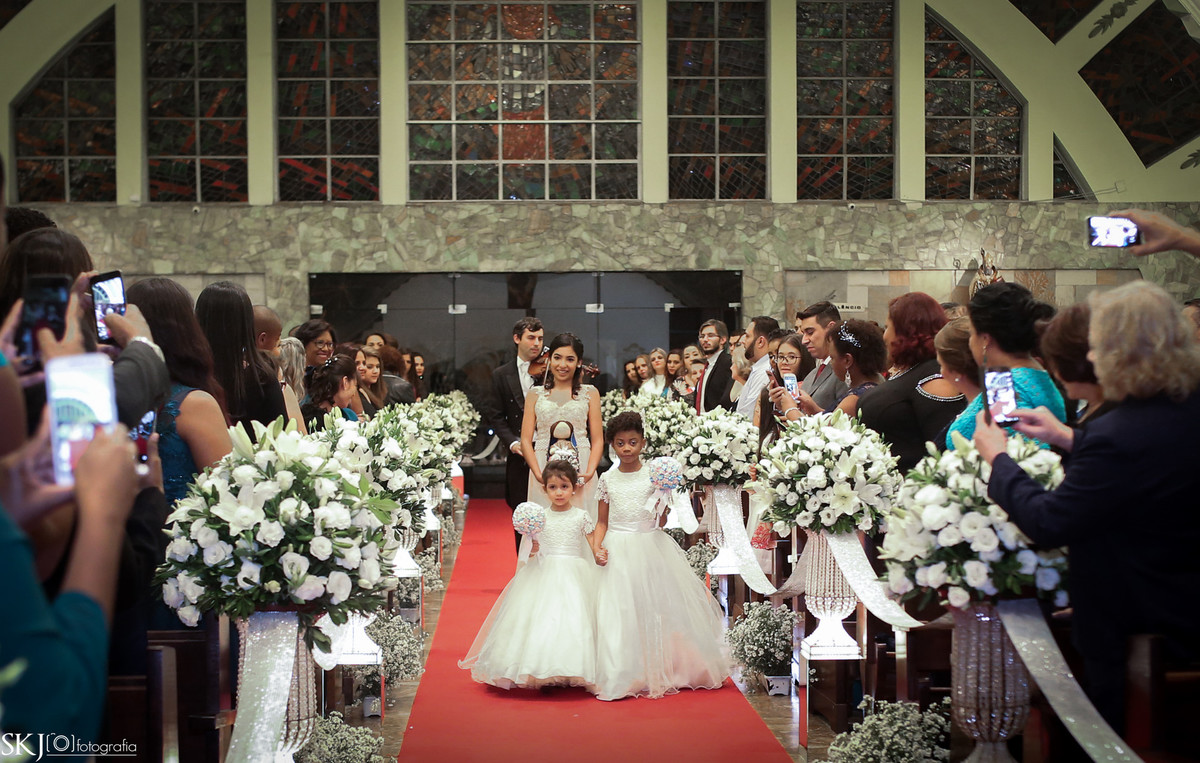 SKJ Fotografia - Casamento - Paróquia São Carlos Borromeu