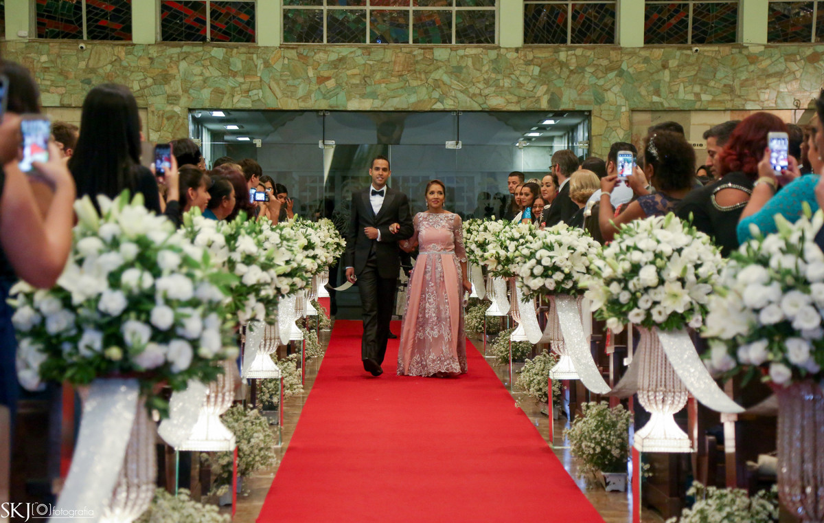 SKJ Fotografia - Casamento - Paróquia São Carlos Borromeu