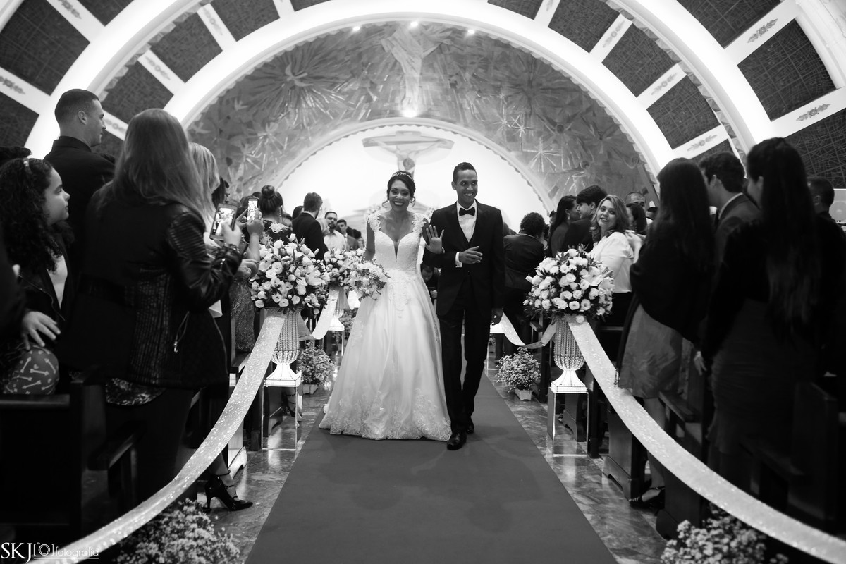 SKJ Fotografia - Casamento - Paróquia São Carlos Borromeu