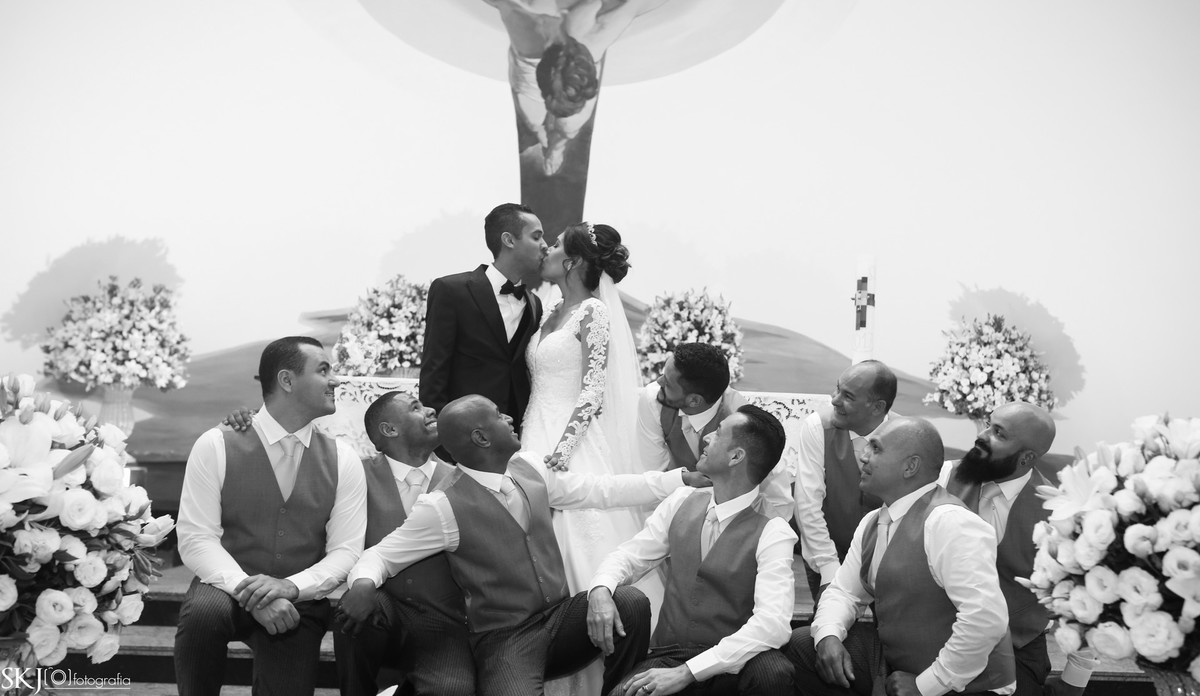 SKJ Fotografia - Casamento - Paróquia São Carlos Borromeu