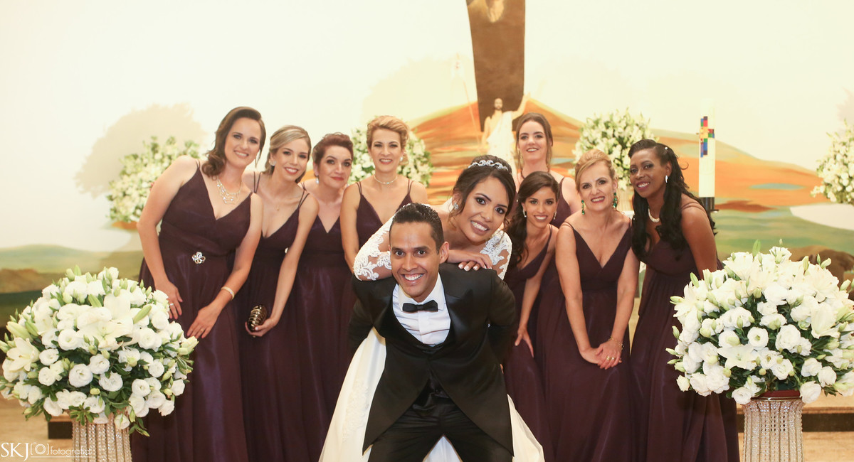 SKJ Fotografia - Casamento - Paróquia São Carlos Borromeu