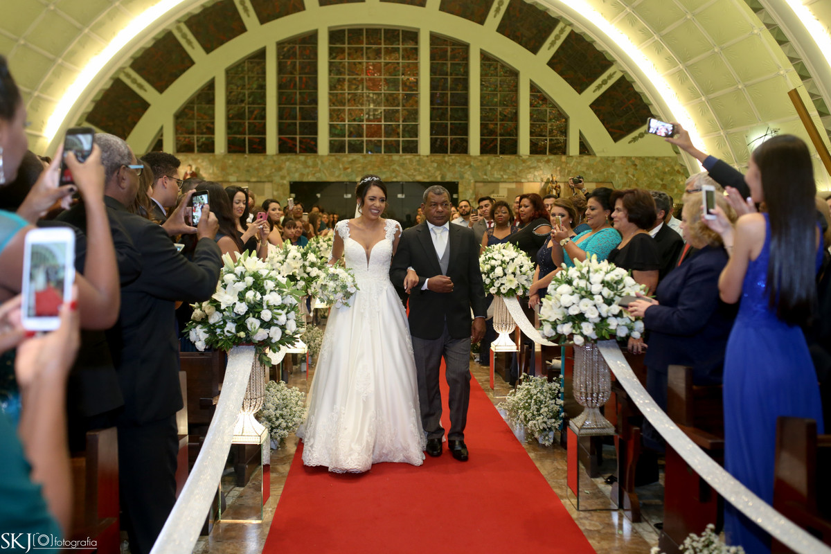 SKJ Fotografia - Casamento - Paróquia São Carlos Borromeu