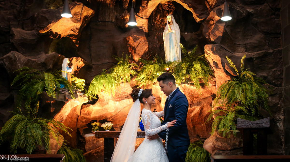 SKJ Fotografia - Cerimônia: Paróquia Nossa Senhora de Lourdes - Mooca - SP