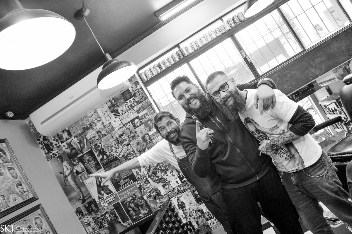 SKJ Fotografia - Making of noivo: Barbearia 7 barba - Santo André - SP