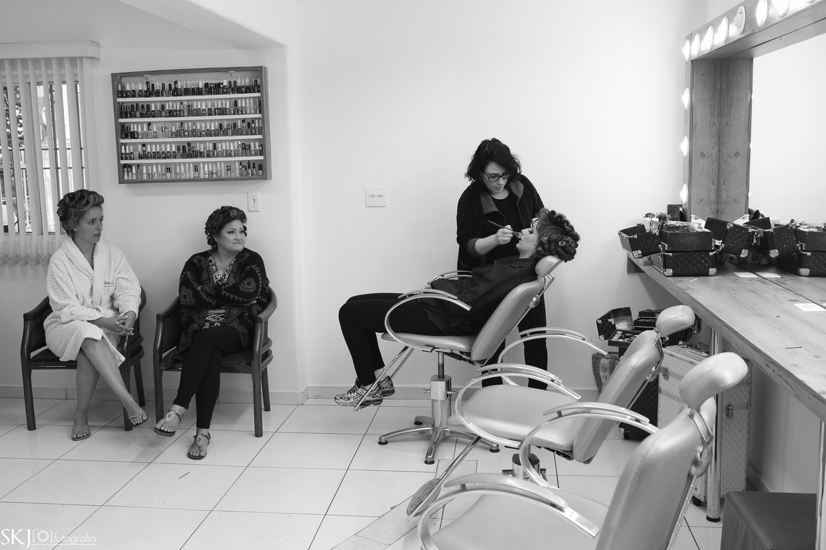 SKJ Fotografia - Making of noiva: Salão Cleide Kayo - São Bernardo do Campo - SP