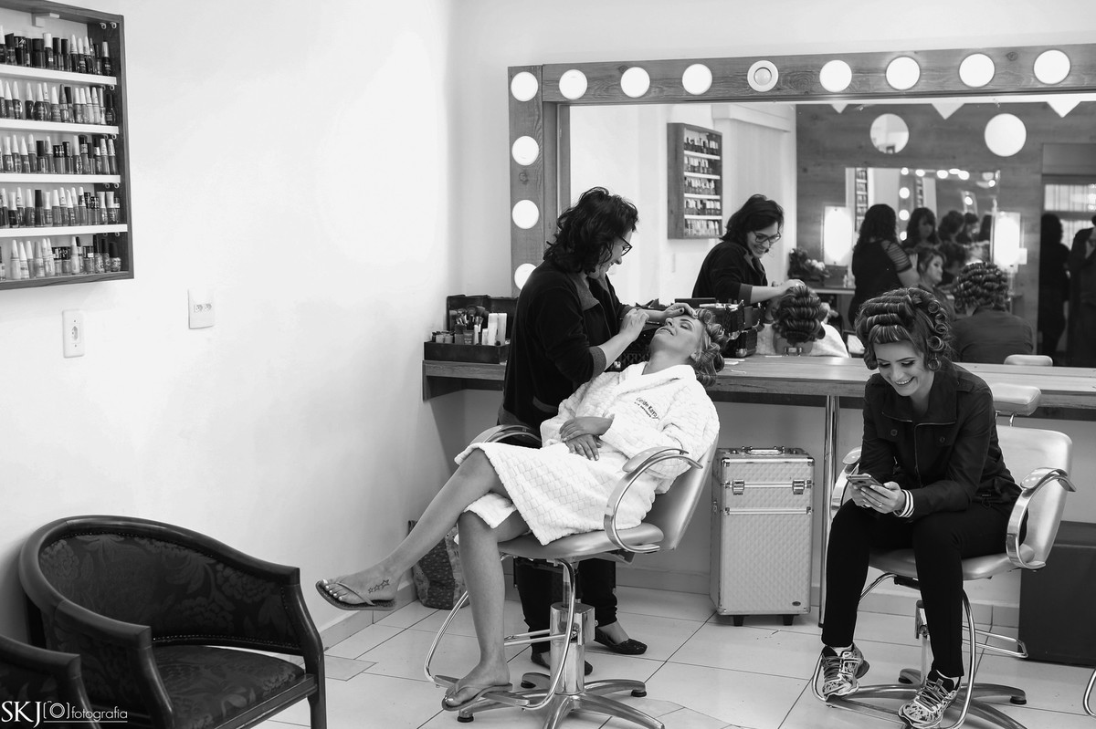 SKJ Fotografia - Making of noiva: Salão Cleide Kayo - São Bernardo do Campo - SP