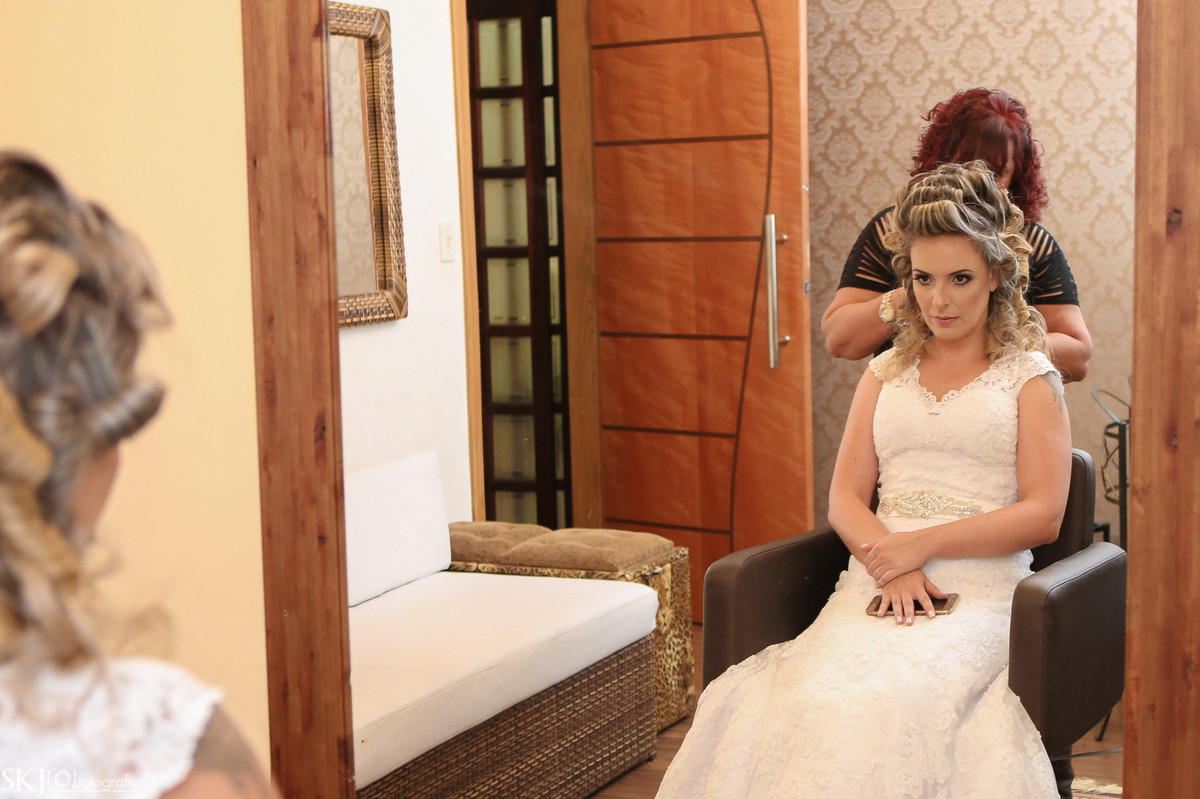 SKJ Fotografia - Making of noiva: Salão Cleide Kayo - São Bernardo do Campo - SP