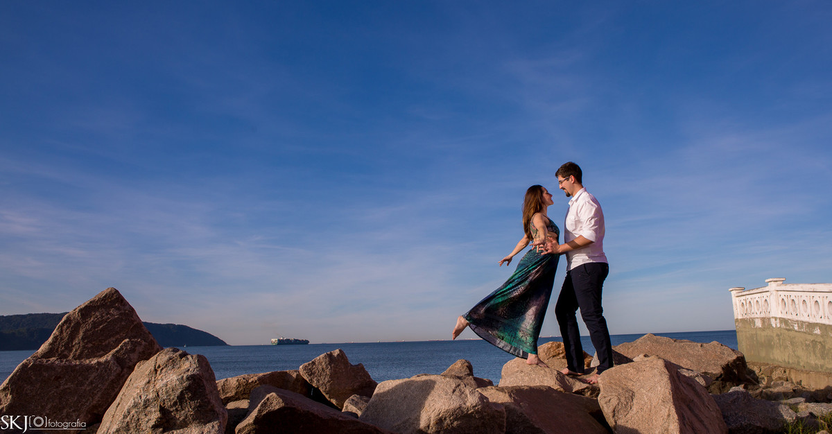 SKJ Fotografia - ensaio pré-wedding - Santos - SP