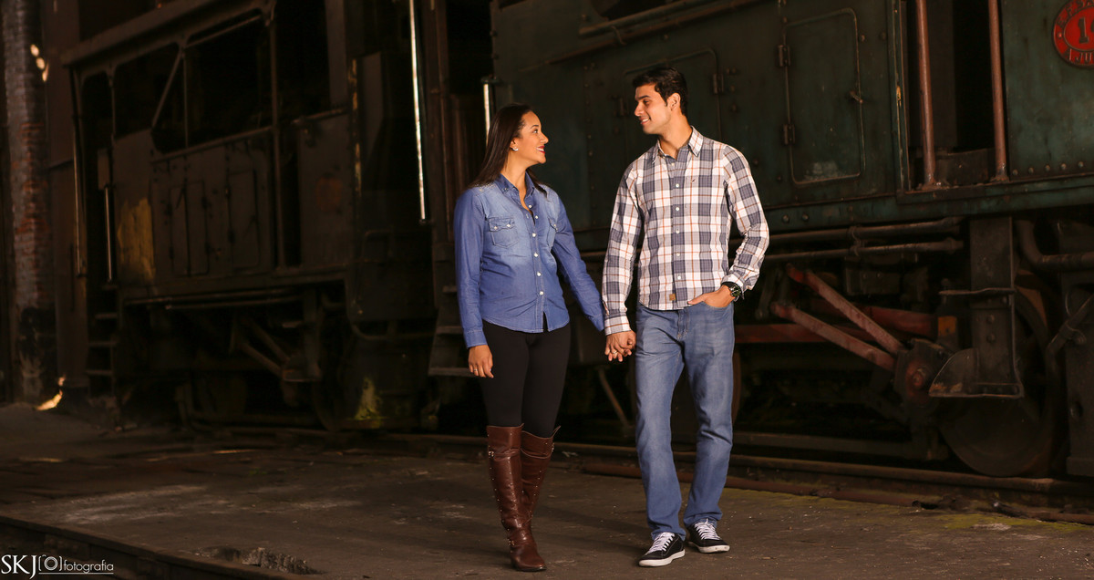 SKJ Fotografia - Ensaio Pré Wedding - Paranapiacaba - SP