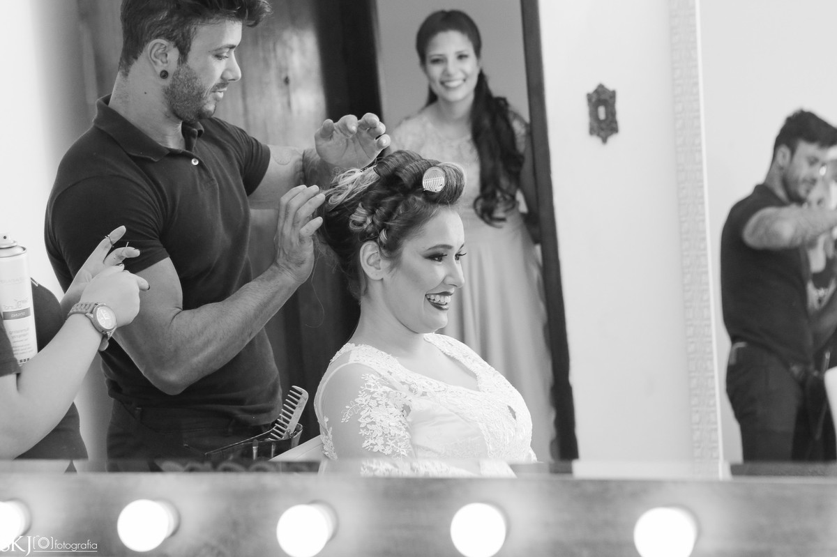 SKJ Fotografia - Making of noiva - AP Espaço de Beleza - Mauá - SP