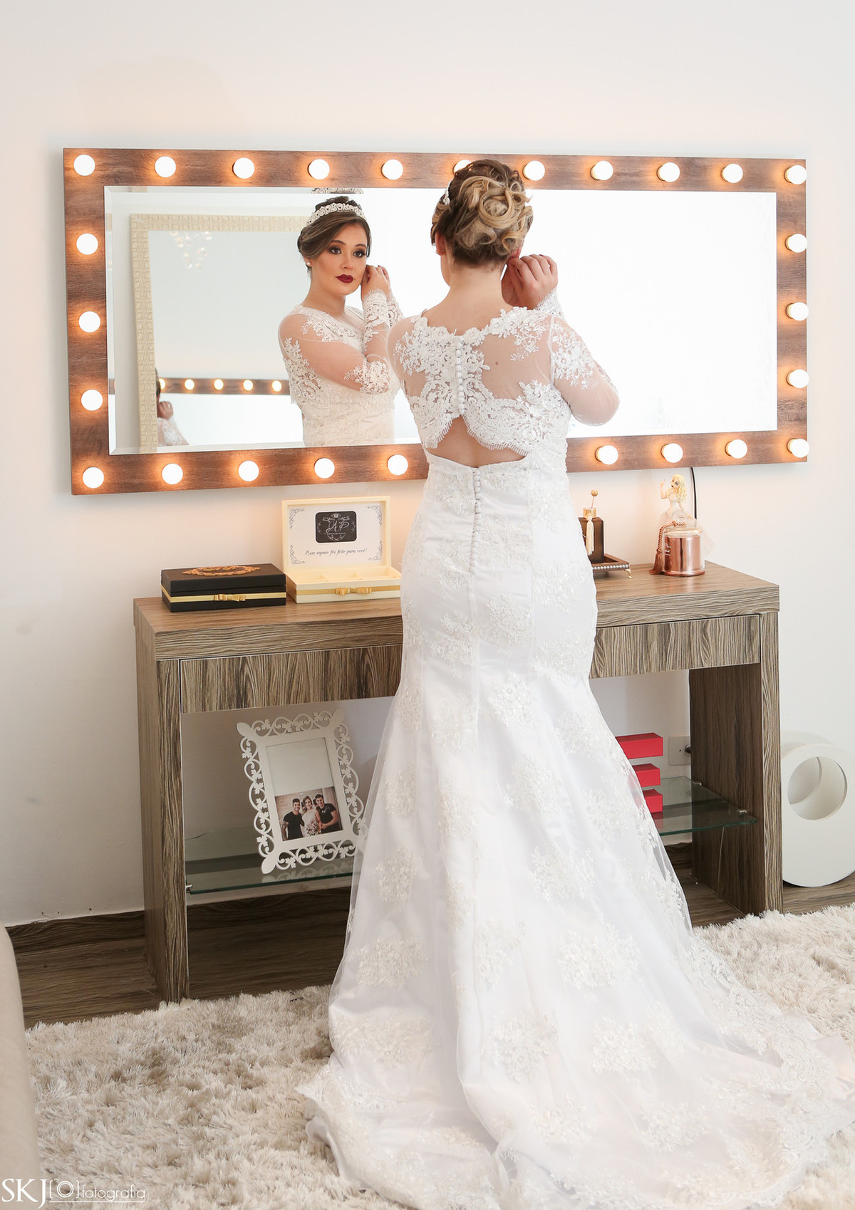 SKJ Fotografia - Making of noiva - AP Espaço de Beleza - Mauá - SP