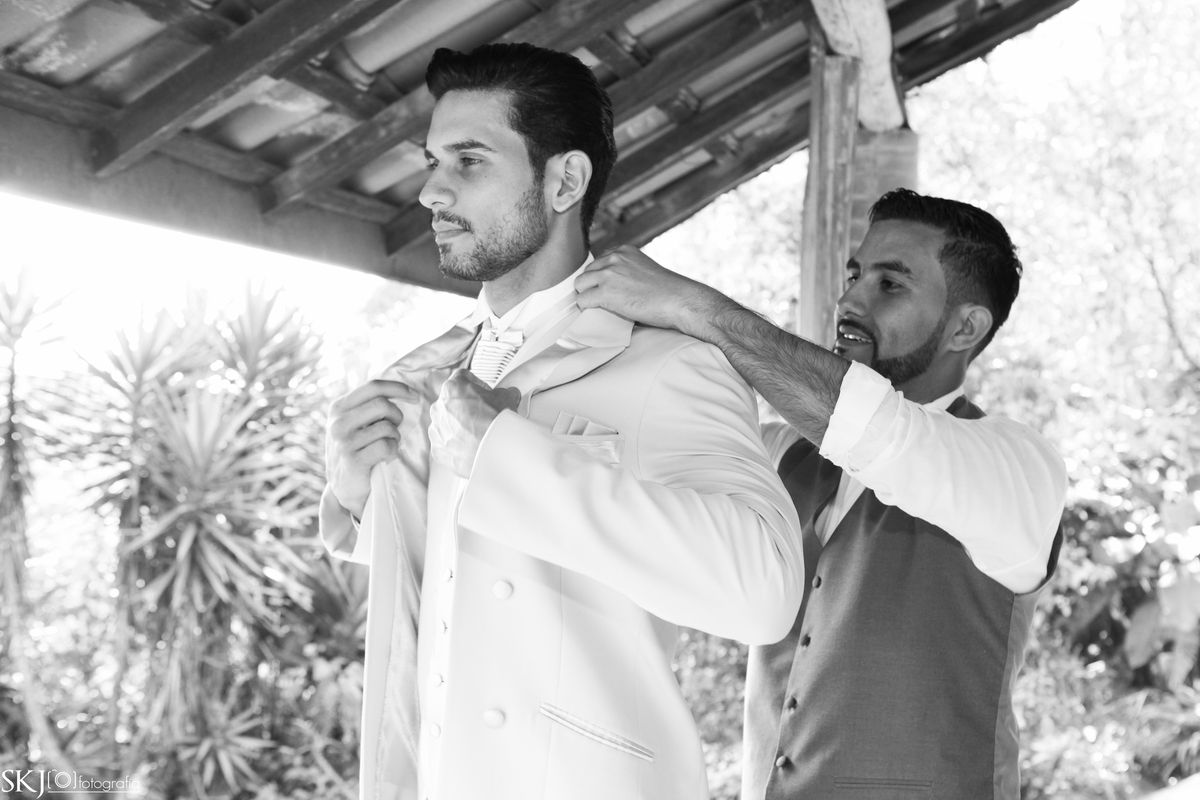 SKJ Fotografia - Making of noivo