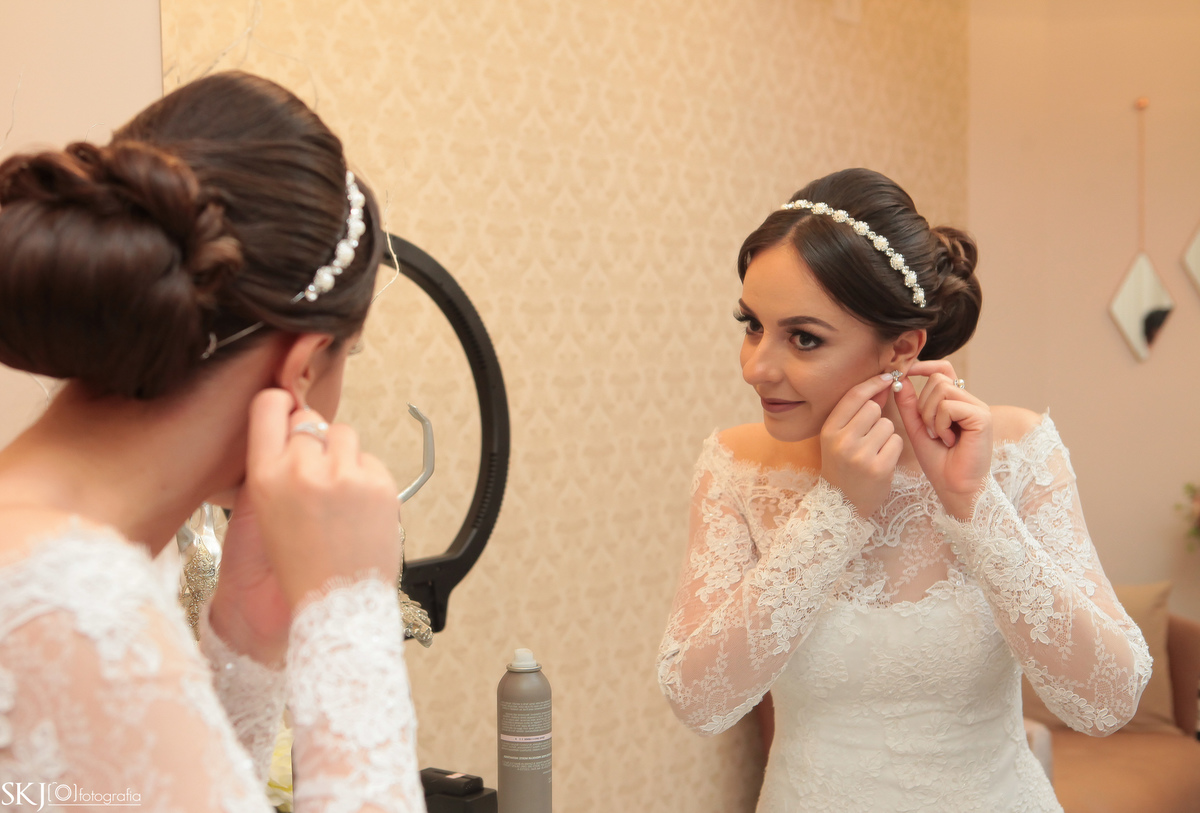 SKJ Fotografia - Making of noiva - Ellis Make Hair, Cabeleireiros