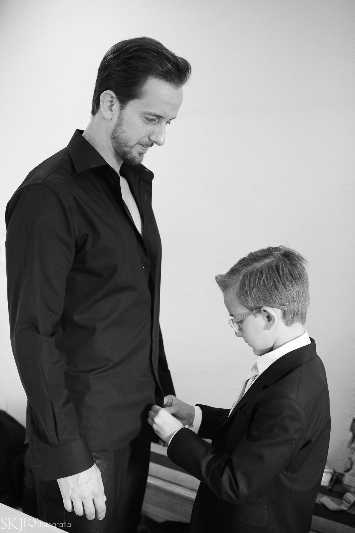 SKJ Fotografia - making of noivo