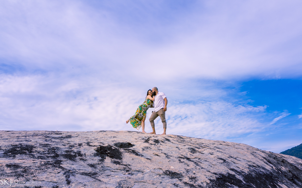 SKJ Fotografia - Pré Wedding - Praia das Conchas - Guarujá - SP